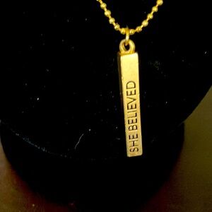 Inspirational Necklace. Motivating.